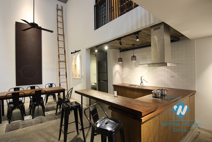 Beautiful house with unique design 03 bedrooms for rent in Tay Ho district